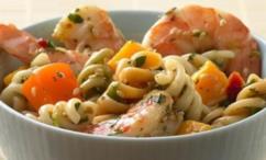 طريقة عمل سلطة المكرونة بالجمبري و التونة للرجيم